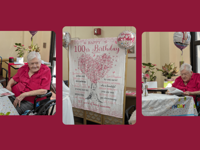 Happy 100th Birthday Sister&nbsp;Cecilia