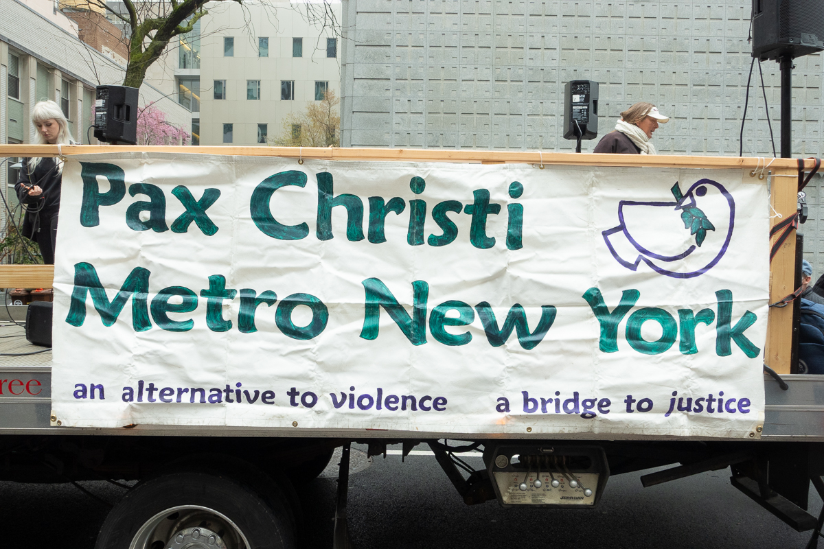 2026 Way of the cross walk images NYC © 2026 Louise Pedno